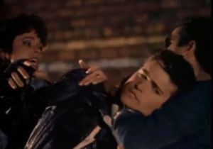 "Gimmie your wallet... and your manliness."