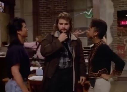 "I borrowed this jacket from Kurt Russell in Tombstone." 