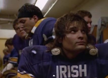 Why are they all grimy and sweaty before the game? Wait, don't answer that. 