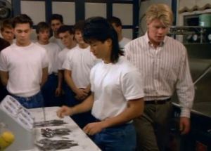 "Ah, I see you've played knifey-spoony before." 