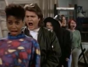 Overly open throats.