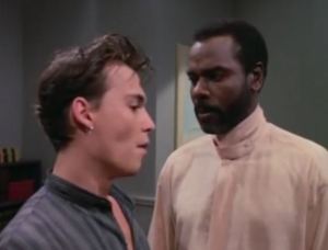 No, I don't know what's going on with that shirt, either.