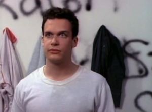 "If it wasn't for this apple brown betty I found in Drew's dirty laundry pile, this party would be no fun at all." 